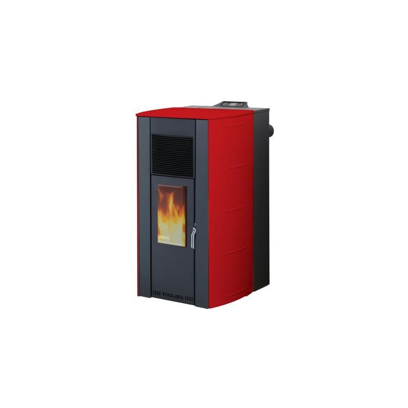 Poêle à granules canalisable - VULCANIA All Stone Ceramica 11.6 kW