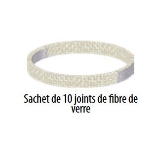 Sachet de 10 joints de fibre de verre Ø80mm - DEKO PELLETS CLASSIQUE