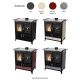 Cuisinière à bois en céramique - THERMOROSSI Violetta Evo 8.2 kW