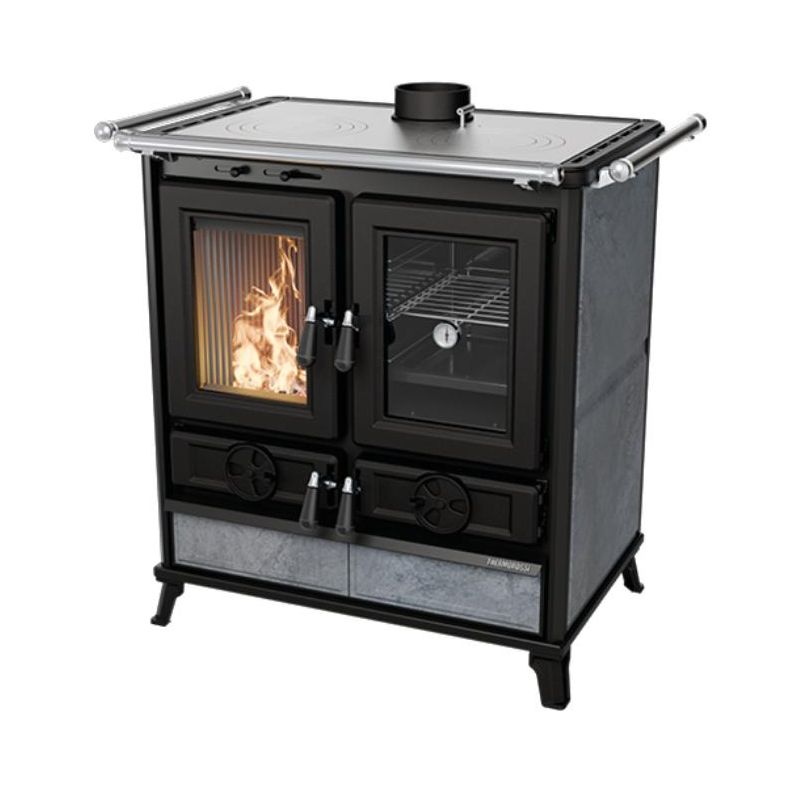 Cuisinière à bois - THERMOROSSI Violetta Evo Stone 8.2 kW