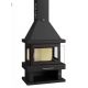 Vitre transparente - FIREMATIC WOOD