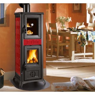 Poêle à bois avec four - LA NORDICA Gemma Forno 5.0 Ceramica 7.3 kW