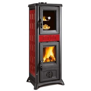 Poêle à bois avec four - LA NORDICA Gemma Forno 5.0 Ceramica 7.3 kW