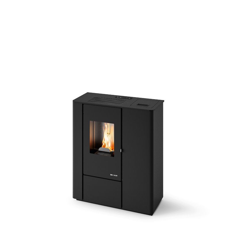 Poêle à granules extra plat  - EVA CALOR Vale Slim 7 kW