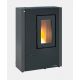 Poêle à granules extra plat - EXTRAFLAME Luisella 5.0 5.1 kW