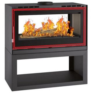 Porte de foyer (châssis) - FIREMATIC WOOD & FIREMATIC WOOD