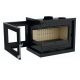 Insert à bois 2 faces ventilé - FIREMATIC Lora-I 12.6 kW