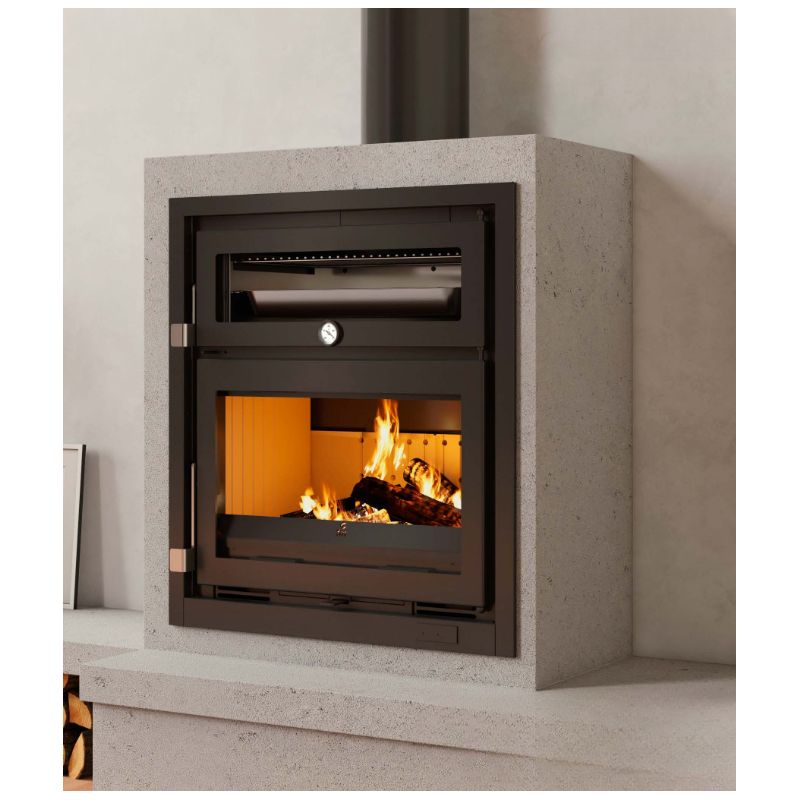 Insert à bois avec four - FIREMATIC Hutto 12.5 kW