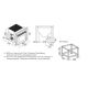 Insert à granules ventilé - PUNTO FUOCO Gino 8.5 kW