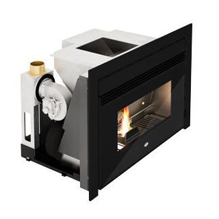 Insert à granules ventilé - PUNTO FUOCO Daniel 11.5 kW