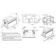 Insert à granules ventilé - PUNTO FUOCO Daniel 11.5 kW