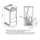 Poêle à granulés - PUNTO FUOCO Sara 12.5 kW