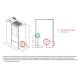Poêle à granulés slim - PUNTO FUOCO Olivia 9.9 kW