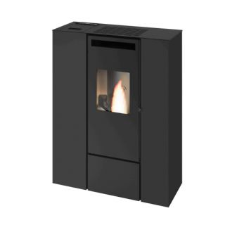 Poêle à granulés étanche slim canalisable - PUNTO FUOCO Olivia Can Up 9.9 kW