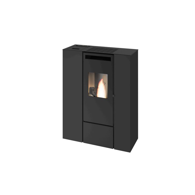 Poêle à granulés étanche slim canalisable - PUNTO FUOCO Olivia Can Up 9.9 kW