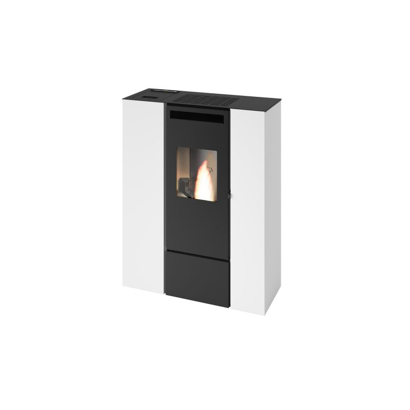 Poêle à granulés slim canalisable - PUNTO FUOCO Olivia Can Up 9.9 kW