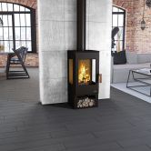 Poêle à bois 3 vitres raccordable - BRONPI Estrella 7 kW