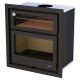 Insert à bois ventilé canalisable avec four - BRONPI Denver 15 kW