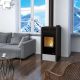 Poêle hybride ventilé bois granules - BRONPI Hybrid 10 kW