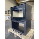 Poêle à bois raccordable avec bûcher - FIREMATIC Toronto - S 65 12.6 kW