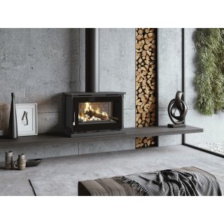 Poêle à bois ventilé 3 faces - FIREMATIC Montréal 13 kW
