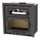 Insert à bois ventilé canalisable avec four - BRONPI Everest 15 kW