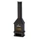Poêle à bois cheminée avec four - BRONPI Ebro 15 kW