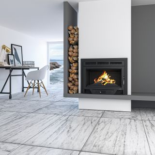 Insert à bois en fonte - BRONPI Madrid 16.5 kW