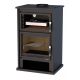 Poêle à bois avec four - BRONPI Suiza Inox 14 kW