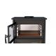 Poêle à bois avec four - BRONPI Suiza Inox 14 kW