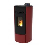 Poêle à granulés rond étanche - FIREMATIC R9 8.7 kW