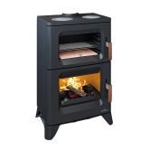 Cuisinière à bois raccordable - BRONPI Hilton-C 6 kW