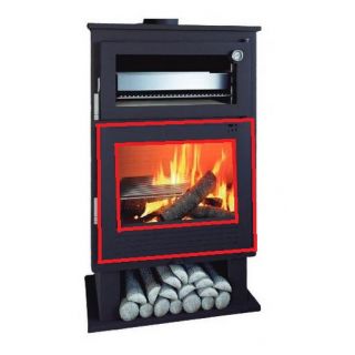 Porte de foyer (sans vitre) - FIREMATIC WOOD