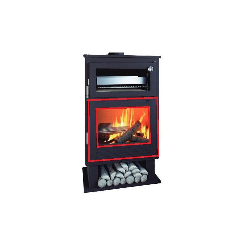 Porte de foyer (sans vitre) - FIREMATIC WOOD