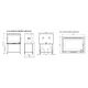 Insert à bois premium - THERMOROSSI Skyline 490 7.9 kW