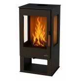 Poêle à bois 3 faces raccordable - BRONPI Estrella 7 kW