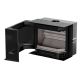 Insert à bois 3 vitres premium - THERMOROSSI Panorama 7.9 kW