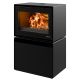 Poêle à bois design raccordable - THERMOROSSI Moonlight 10.7 kW