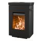 Poêle à bois raccordable suspendu ou à poser - THERMOROSSI Zen 4.8 kW