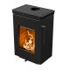 Poêle à bois raccordable suspendu ou à poser - THERMOROSSI Zen 4.8 kW