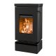 Poêle à bois design raccordable - THERMOROSSI Zen W 4.8 kW