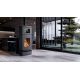 Poêle à bois avec four raccordable - THERMOROSSI Zen O 4.8 kW