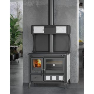 Cuisinière à bois - LA NORDICA Gardenia XXL Ceramica 10.5 kW