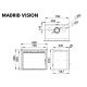 Insert à bois ventilé canalisable - BRONPI Madrid Vision 16.5 kW