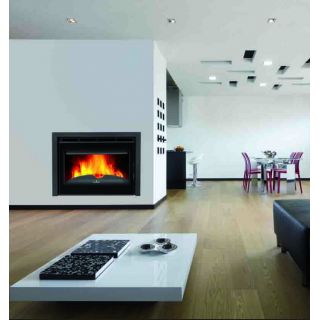 Insert à bois ventilé canalisable - BRONPI Madrid Vision 16.5 kW