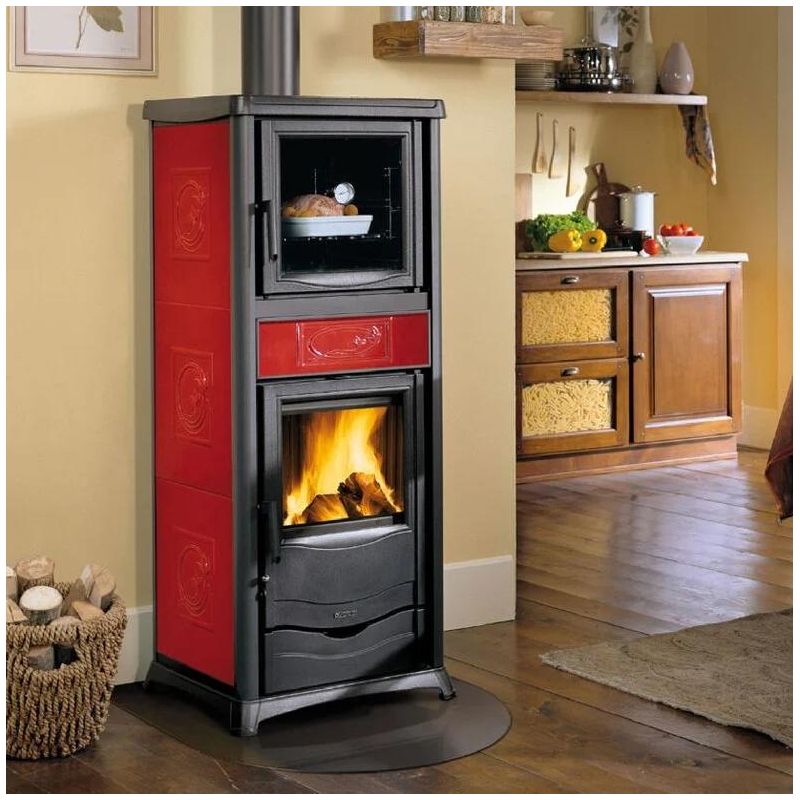 Poêle à bois avec four - LA NORDICA Rossella Plus Forno 5.0 9.4 kW
