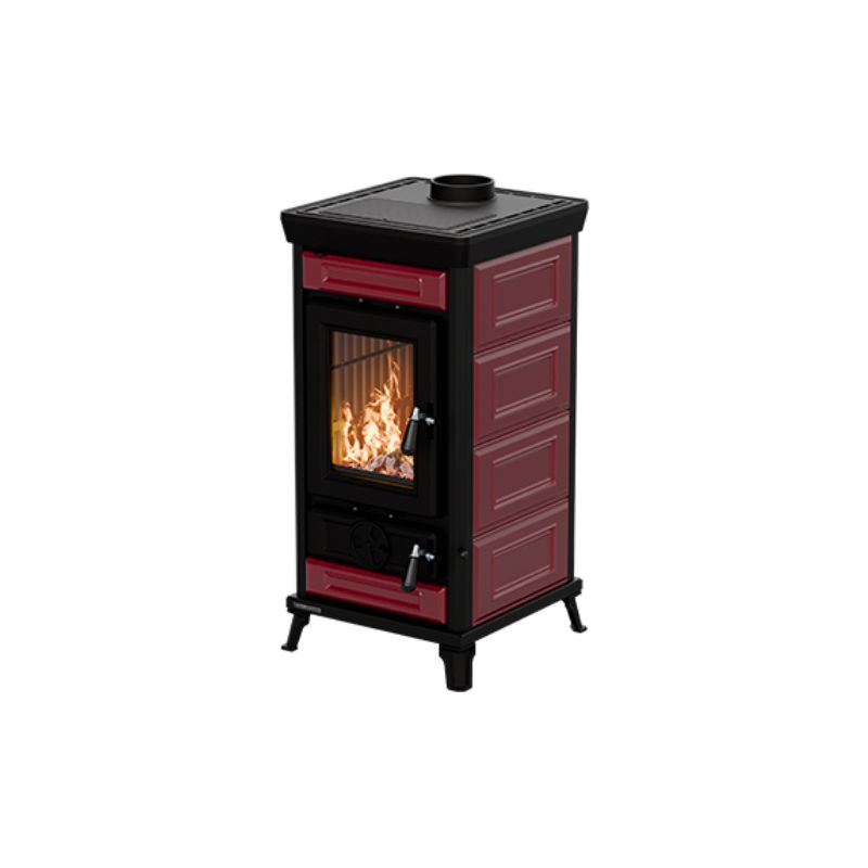 Poêle à bois en céramique - THERMOROSSI Sofia Evo 5 Maiolica 7.3 kW