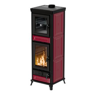 Poêle à bois avec four - THERMOROSSI Anna Evo5 Maiolica 12.5 kW