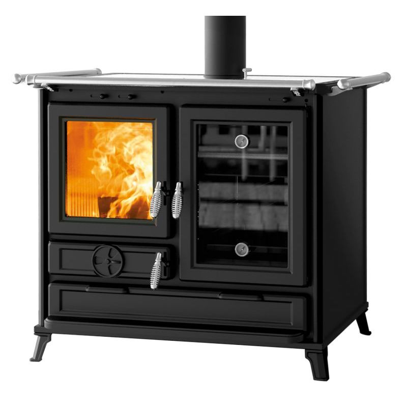 Cuisinière à bois en fonte - THERMOROSSI Margot Evo 12.1 kW