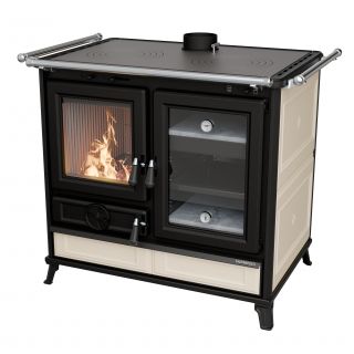 Cuisinière à bois - THERMOROSSI Margherita Evo 12.1 kW